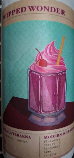 Wipped Wonder 7.0%, Fermenterarna, Sweden