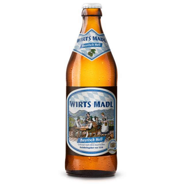Wirts Madl Bayrisch Hell 1516, Löwenbrauerei Passau
