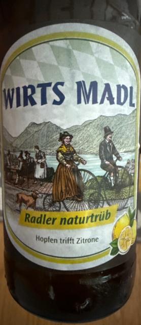 Wirts Madl Radler naturtrüb 2.3%, Löwenbrauerei Passau, Germany