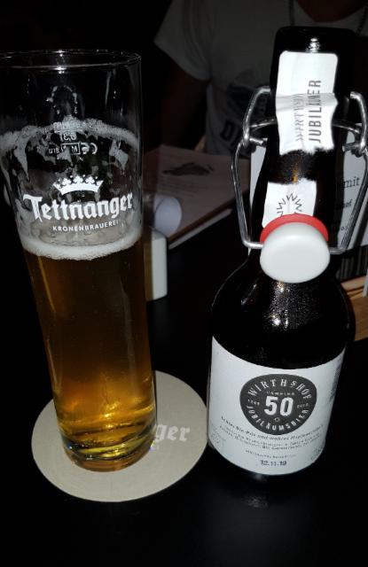 Wirtshof Jubiläumsbier Bio-Pils, Tettnanger Kronenbrauerei
