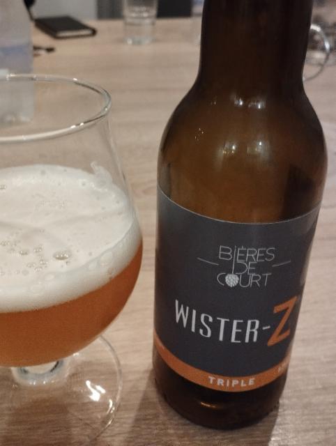 wister-z triple 8.2%, Brasserie de Jandrain-Jandrenouille, Belgium
