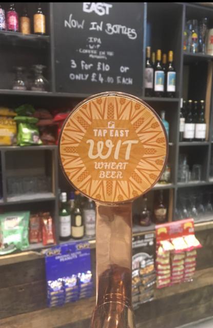 Wit 4.4%, TapEast, England