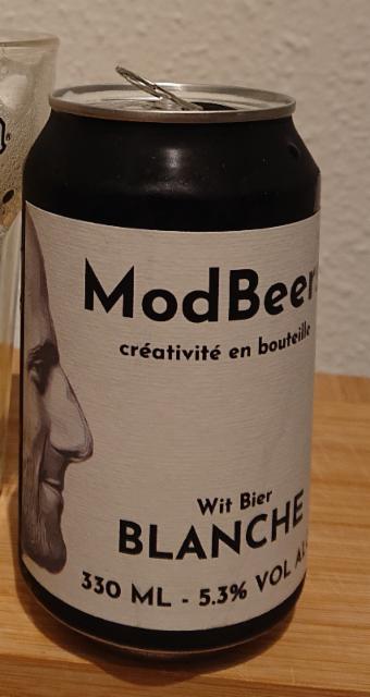 Wit Bier | Blanche 5.3%, ModBeers (Atelier Mod Beers), Switzerland