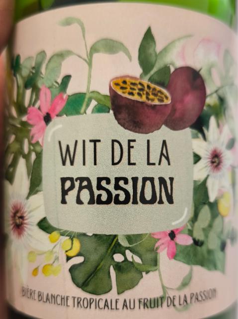 Wit De La Passion 5.0%, Brasserie Thiriez, France
