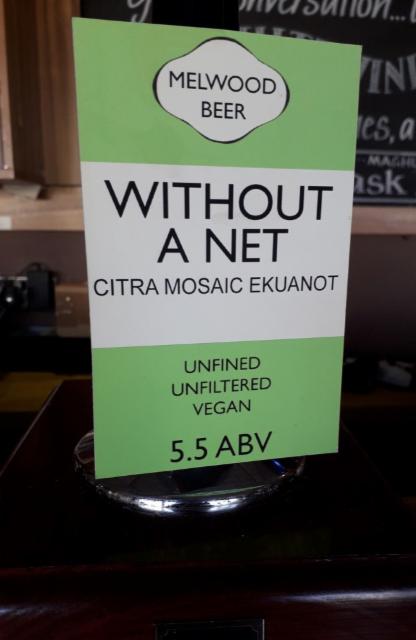 Without A Net 5.5%, Melwood Beer Company, England