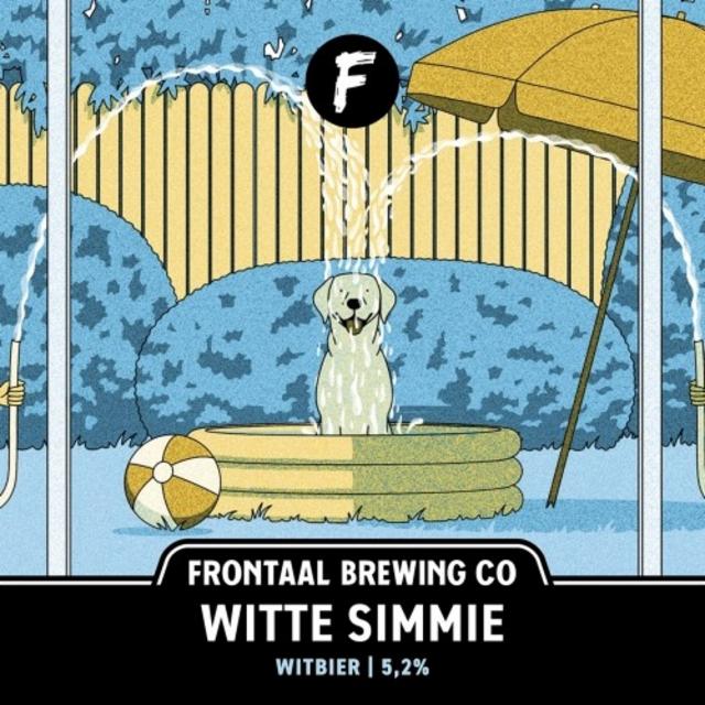 Witte Simmie 5.2%, Brouwerij Frontaal, Netherlands