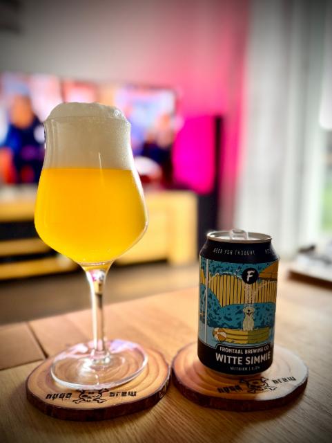 Witte Simmie 5.2%, Brouwerij Frontaal, Netherlands