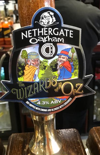 The Wizards of Hopz 4.3%, Nethergate Brewery, England
