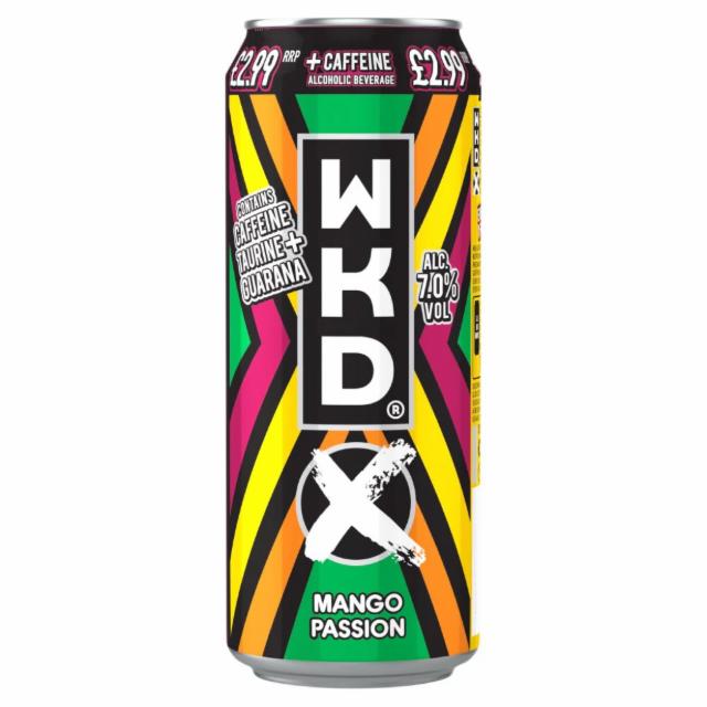 WKD X Mango Passion 7.0%, Global Brands Ltd, England