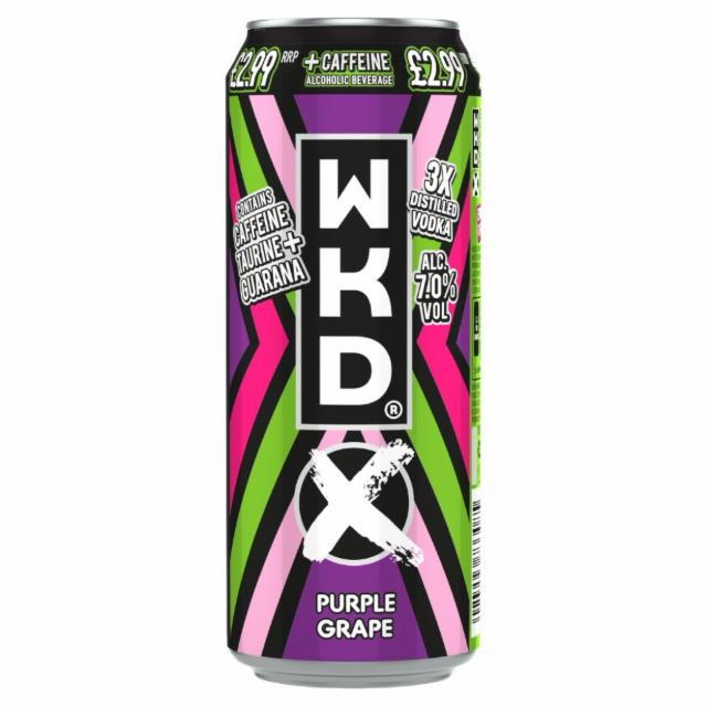 WKD X Purple Grape 7.0%, Global Brands Ltd, England