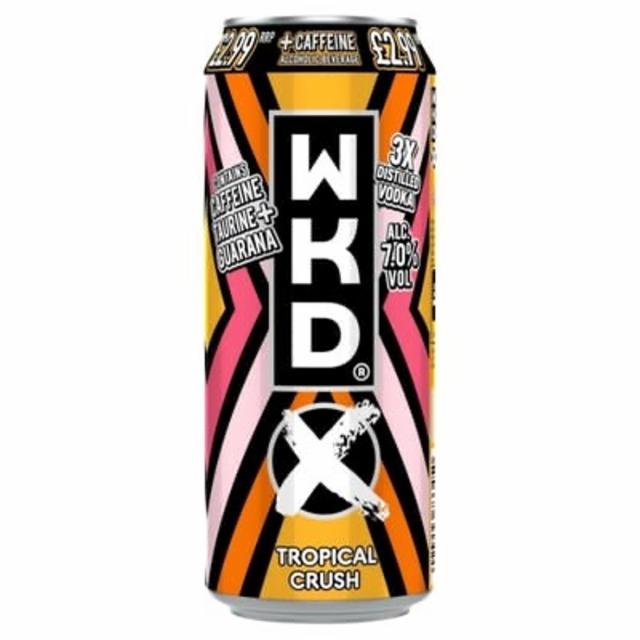 WKD X Tropical Crush 7.0%, Global Brands Ltd, England