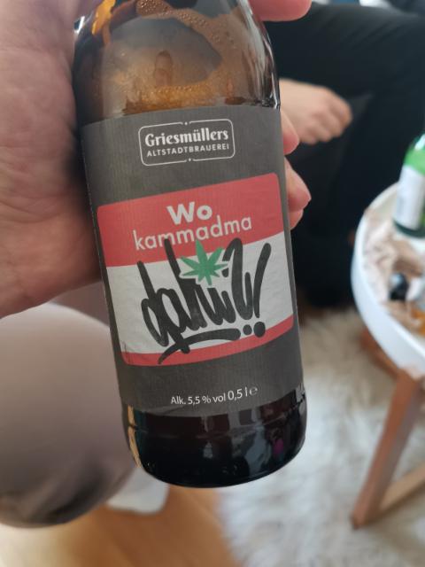 Wo Kammadma 5.3%, Griesmüllers Altstadtbrauerei e.K., Germany