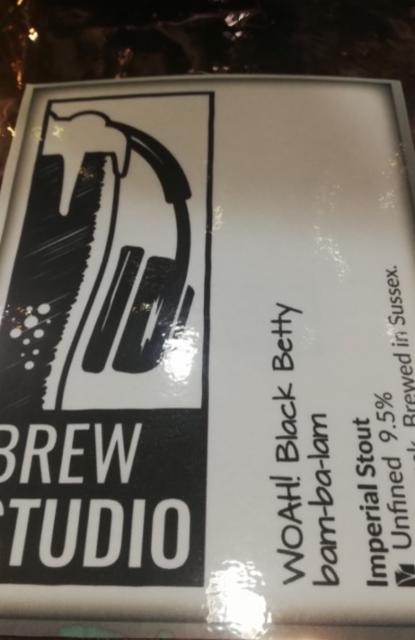 Woah! Black Betty Bam-Ba-Lam 9.5%, Brew Studio, England