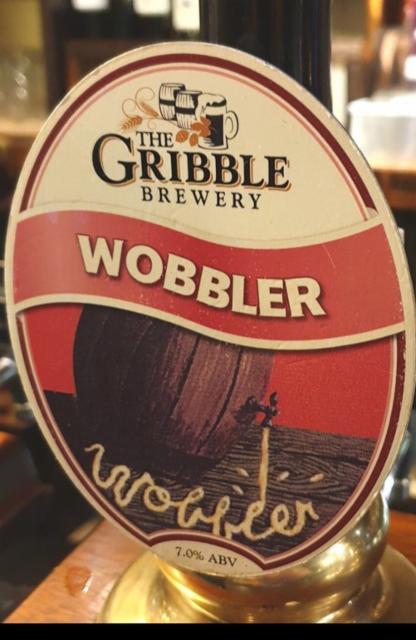 Wobbler 7.0%, Gribble Brewery, England