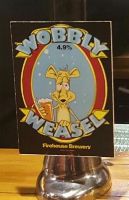 Wobbly Weasel 4.9%, Firehouse Brewery, England