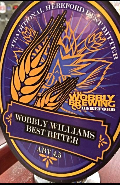 Wobbly Williams Best Bitter 4.5%, The Wobbly Brewing Company, England