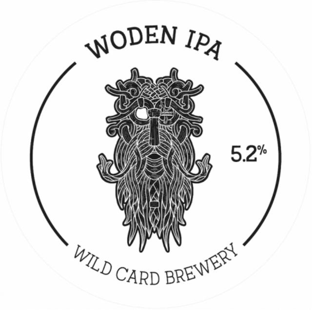 Woden IPA 5.2%, Wild Card Brewery, England