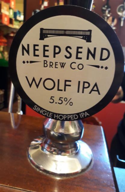 Wolf IPA 5.5%, Neepsend Brewery Ltd, England