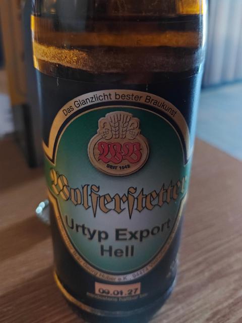 Wolferstetter Urtyp Export Hell 5.2%, Wolferstetter Bräu, Germany