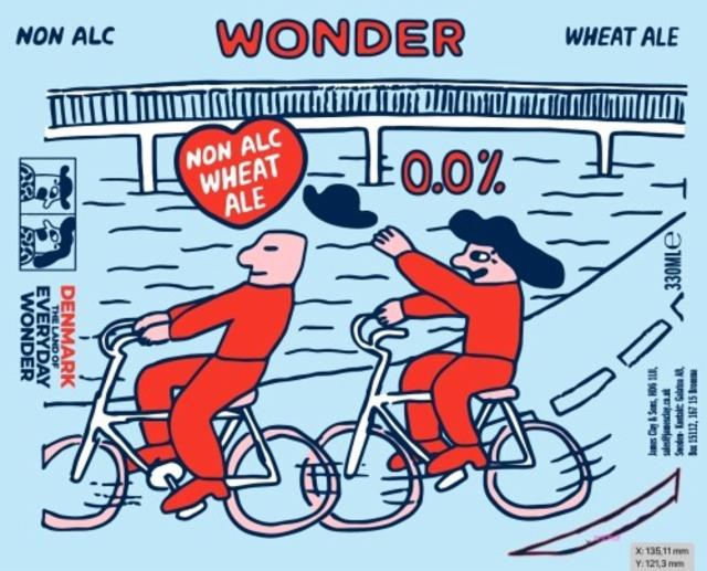 Wonder Non Alc Wheat Ale 0.0%, Mikkeller, Denmark
