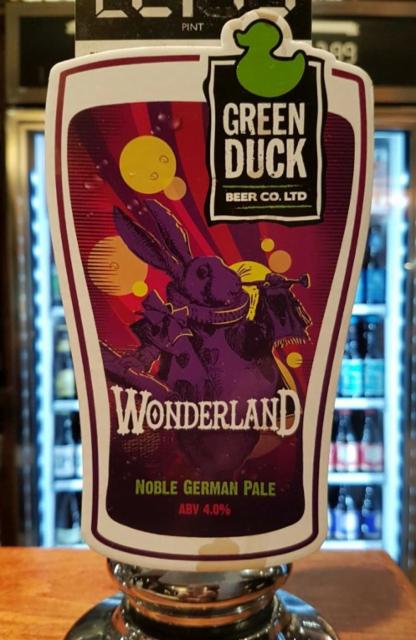 Wonderland 4.0%, Green Duck Beer Co., England