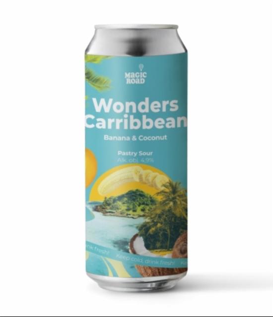 Wonders - Carribbean - Banana Coconut Milk, Magic Road
