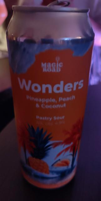 Wonders - Pineapple, Peach & Coconut 4.9%, Magic Road, Poland