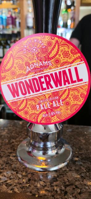 Wonderwall 3.8%, Adnams, England
