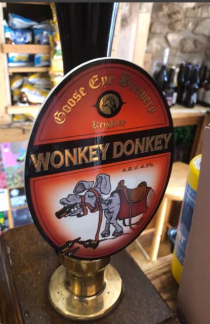 Wonkey Donkey 4.3%, Goose Eye Brewery, England