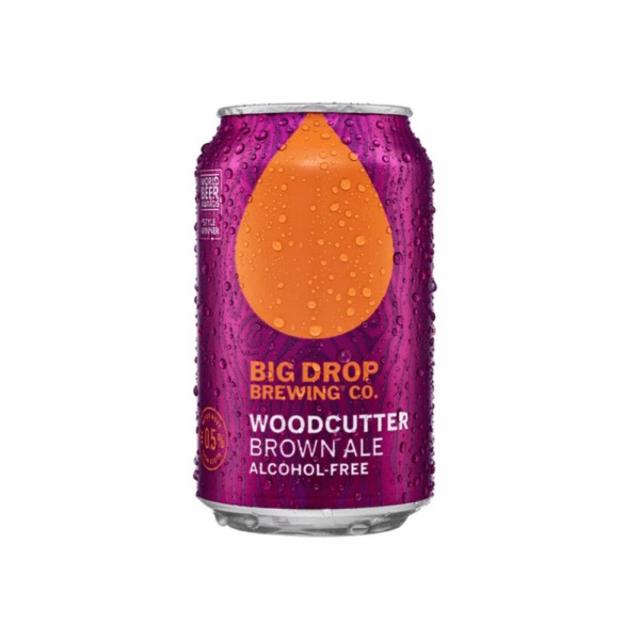 Woodcutter Brown Ale 0.5%, Big Drop Brewing Co., England