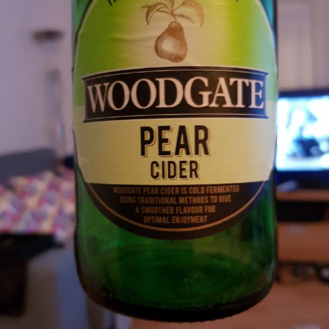 Woodgate Pear Cider 4.8%, The Shepton Mallet Cider Mill, England