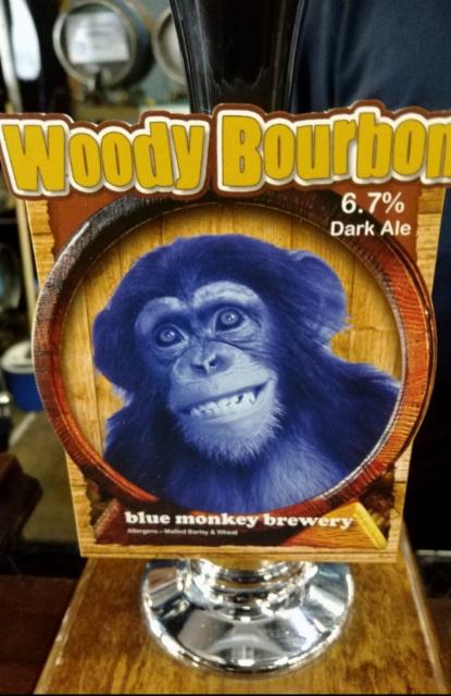 Woody Bourbon 6.7%, Blue Monkey Brewery, England
