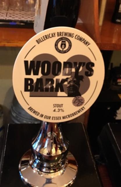 Woody's Bark 4.3%, Billericay Brewing Company, England