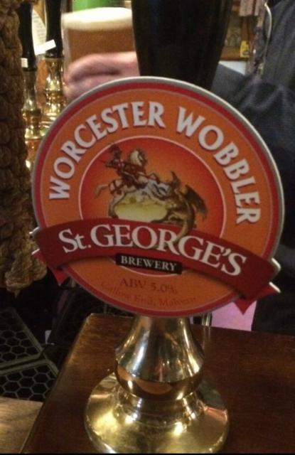Worcester Wobbler 5.0%, The St. George Brewing Company, England