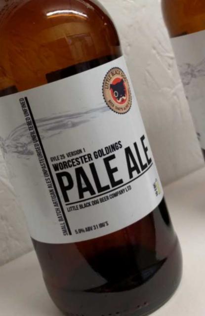 Worcestershire Goldings Pale Ale 5.0%, Little Black Dog Beer Company Limited, England