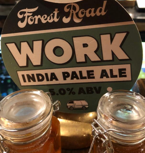 Work India Pale Ale 5.0%, Forest Road Brewing Co., England
