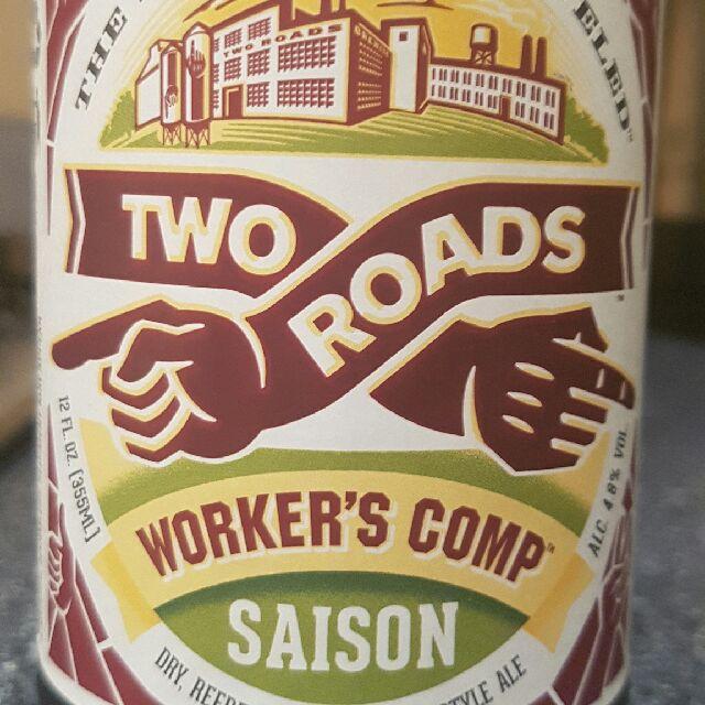 Worker's Comp Saison 4.8%, Two Roads Brewing Company, United States
