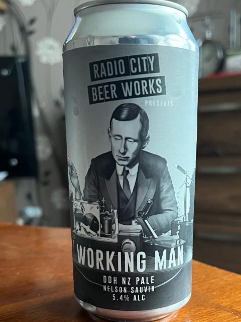 Working Man 5.4%, Radio City Beer Works, England