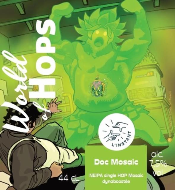 World Of Hops - Doc Mosaic 7.5%, L'Instant, France
