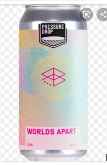 worlds apart 8.5%, Pressure Drop Brewing (UK), England