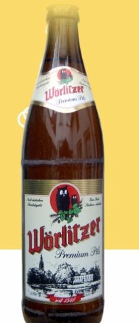 Wörlitzer Pilsner 4.9%, Brauerei Wörlitz, Germany