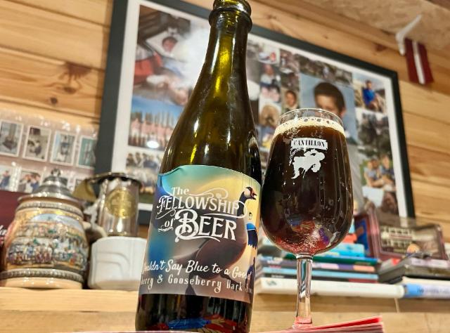 Wouldn't Say blue to a goose 5.0%, The Steam Machine Brewing Co., England