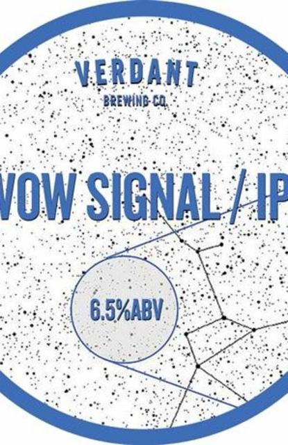 Wow Signal / IPA 6.2%, Verdant Brewing Co., England