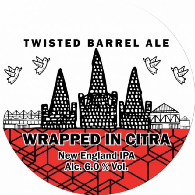 Wrapped In Citra 6.0%, Twisted Barrel Ale Limited, England