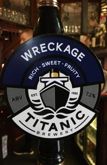 Wreckage 7.2%, Titanic Brewery, England