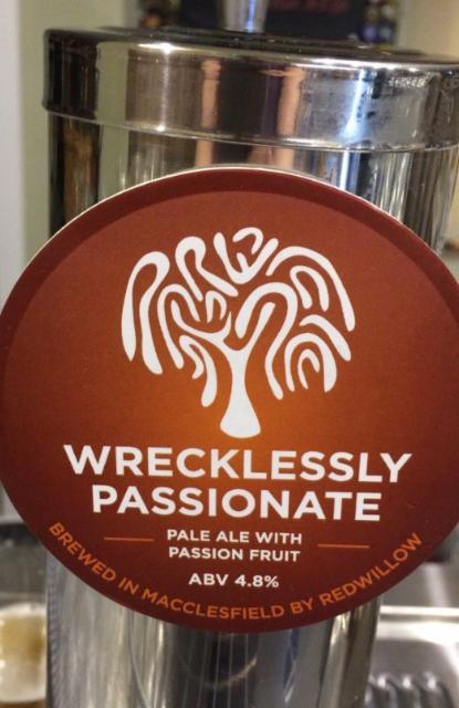 Wrecklessly Passionate 4.8%, RedWillow Brewery, England