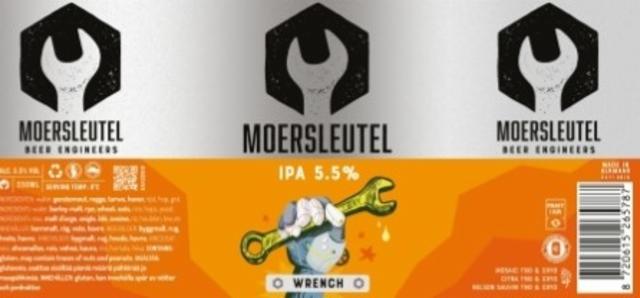 Wrench 5.5%, Brouwerij De Moersleutel, Netherlands