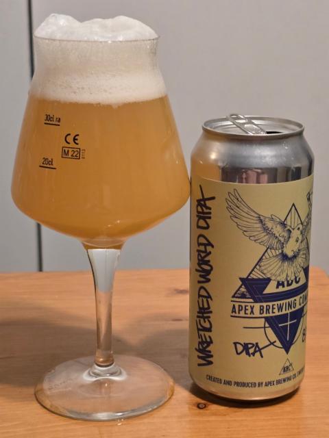 Wretched World DIPA 8.0%, Apex Brewing Company, Sweden