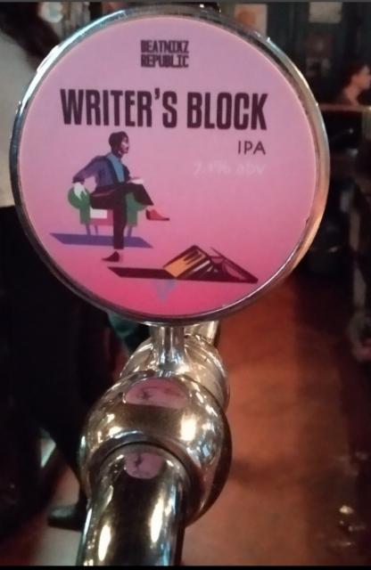 Writer's Block 7.1%, Beatnikz Republic Brewing Co., England