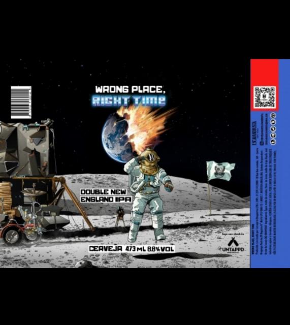 Wrong Place, Right Time 8.5%, Cervejaria Escafandrista, Brazil